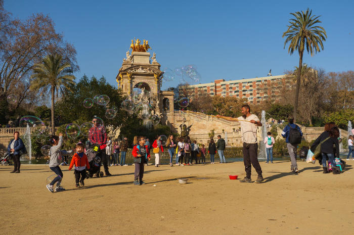 スペイン　バルセロナ　parc ciutadella