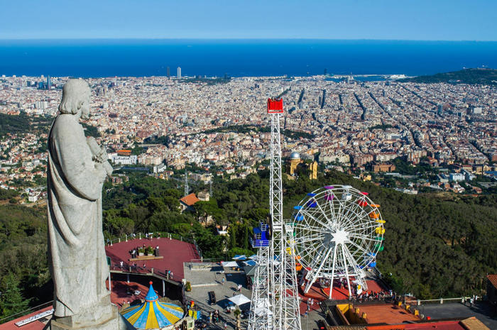 スペイン　バルセロナ　TIBIDABO