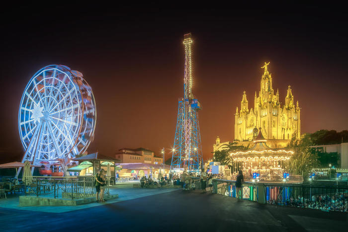 スペイン　バルセロナ　TIBIDABO