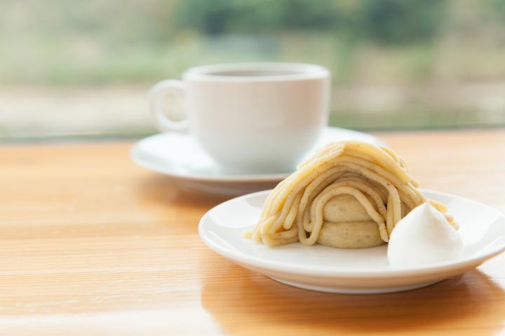 地栗スイーツと四万十紅茶を楽しめる「おちゃくりカフェ」